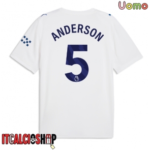 Manchester City Elliot Anderson #5 Terza Maglia 2026-27 Manica Corta Manchester City Elliot Anderson #5 Terza Maglia 2026-27 Manica Corta